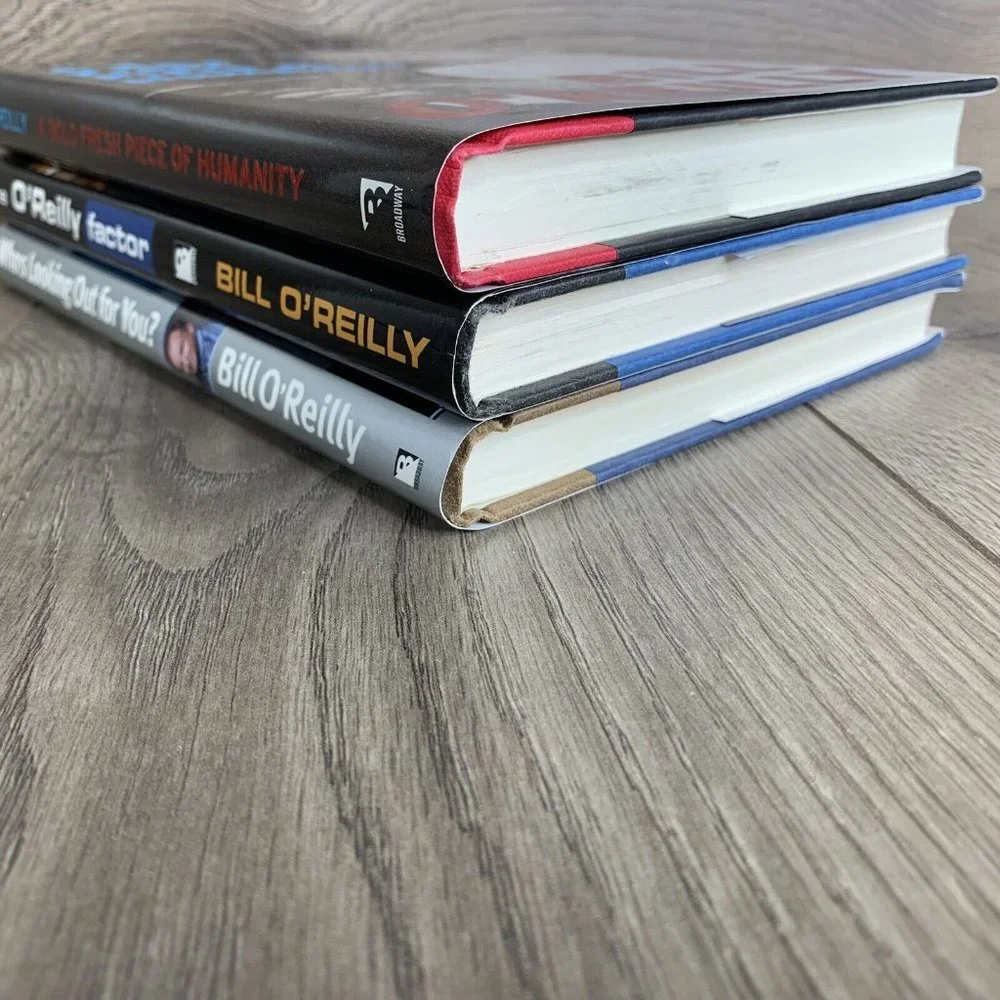Bill O'Reilly HC Lot Of 3 Books - Factor, Who’s Looking Out…, A Bold Fresh Piece - Picture 2 of 12